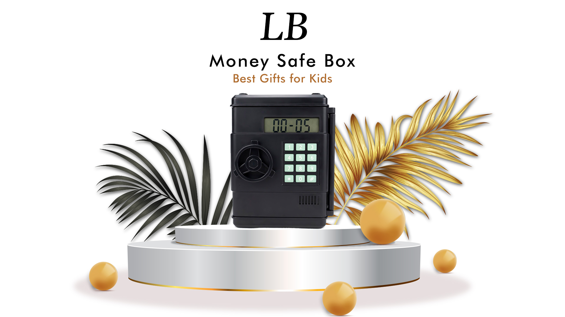 Amazon.com: LB Electronic Money Bank for Kids Password Mini